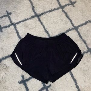 Lulu Lemon Hotty Hot Black Shorts